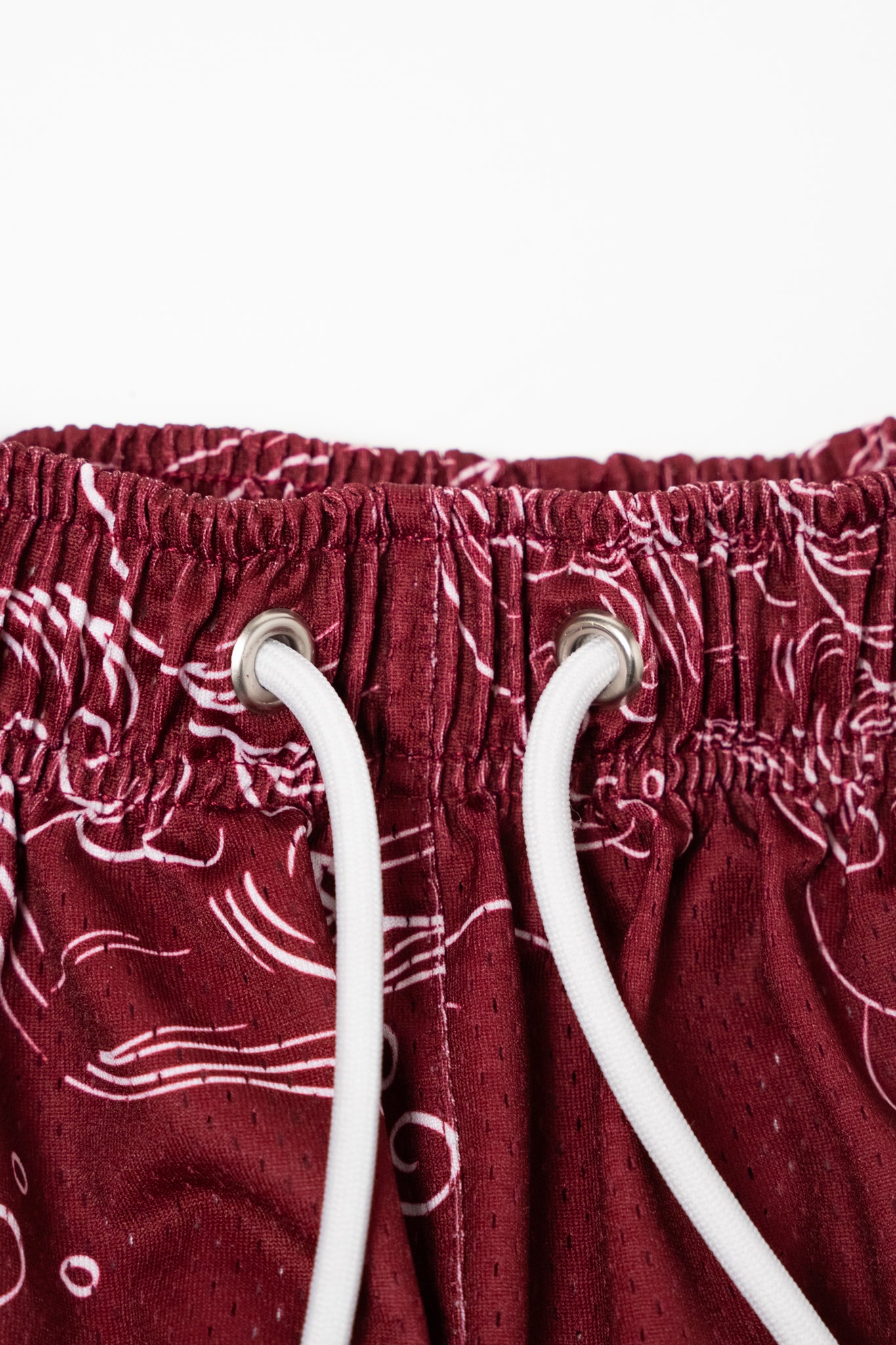 BURGUNDY RED RYUJIN SHORTS (V2)