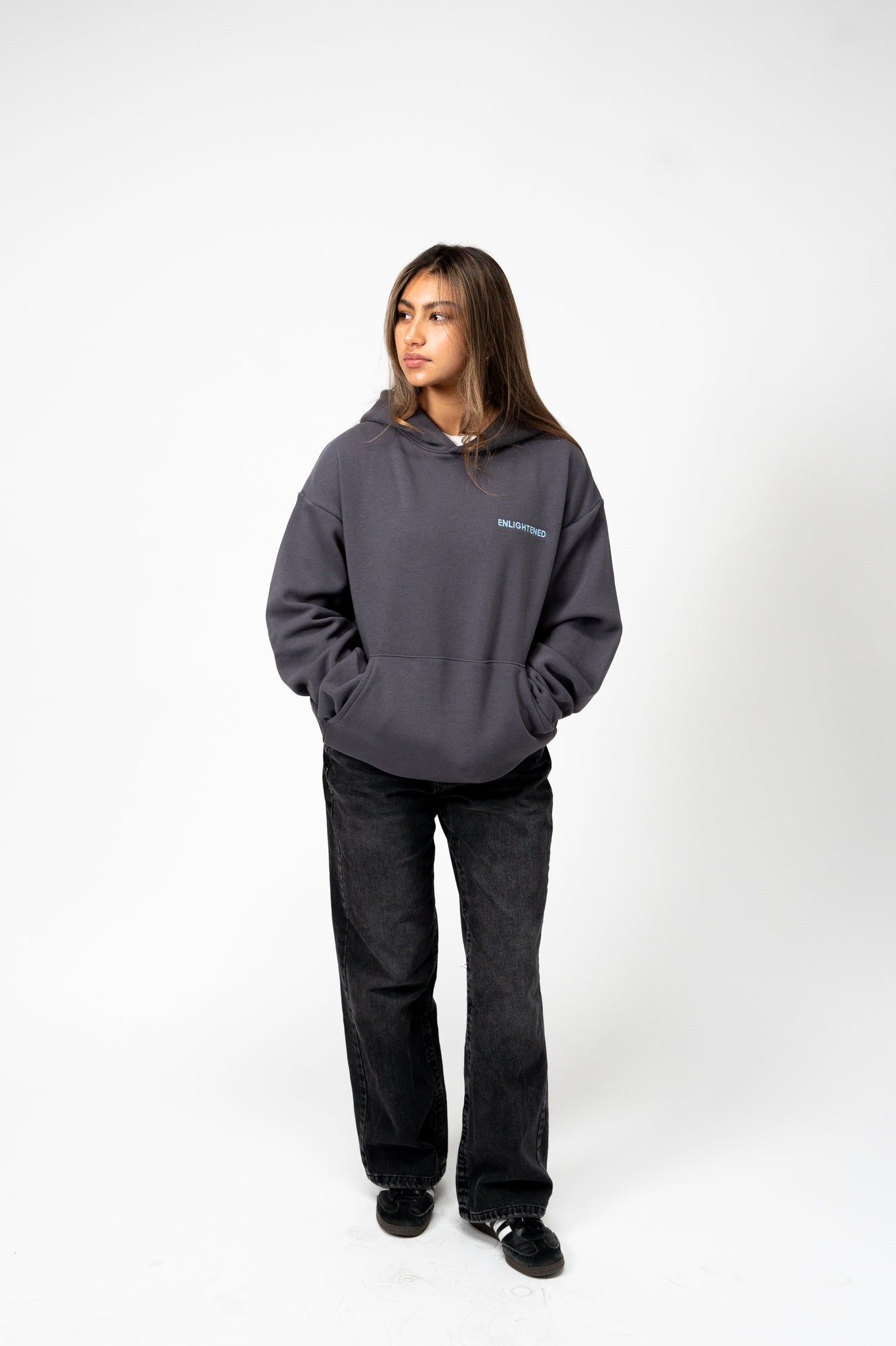"DREAM LIFE" (Sky Blue) Heavyweight Hoodie