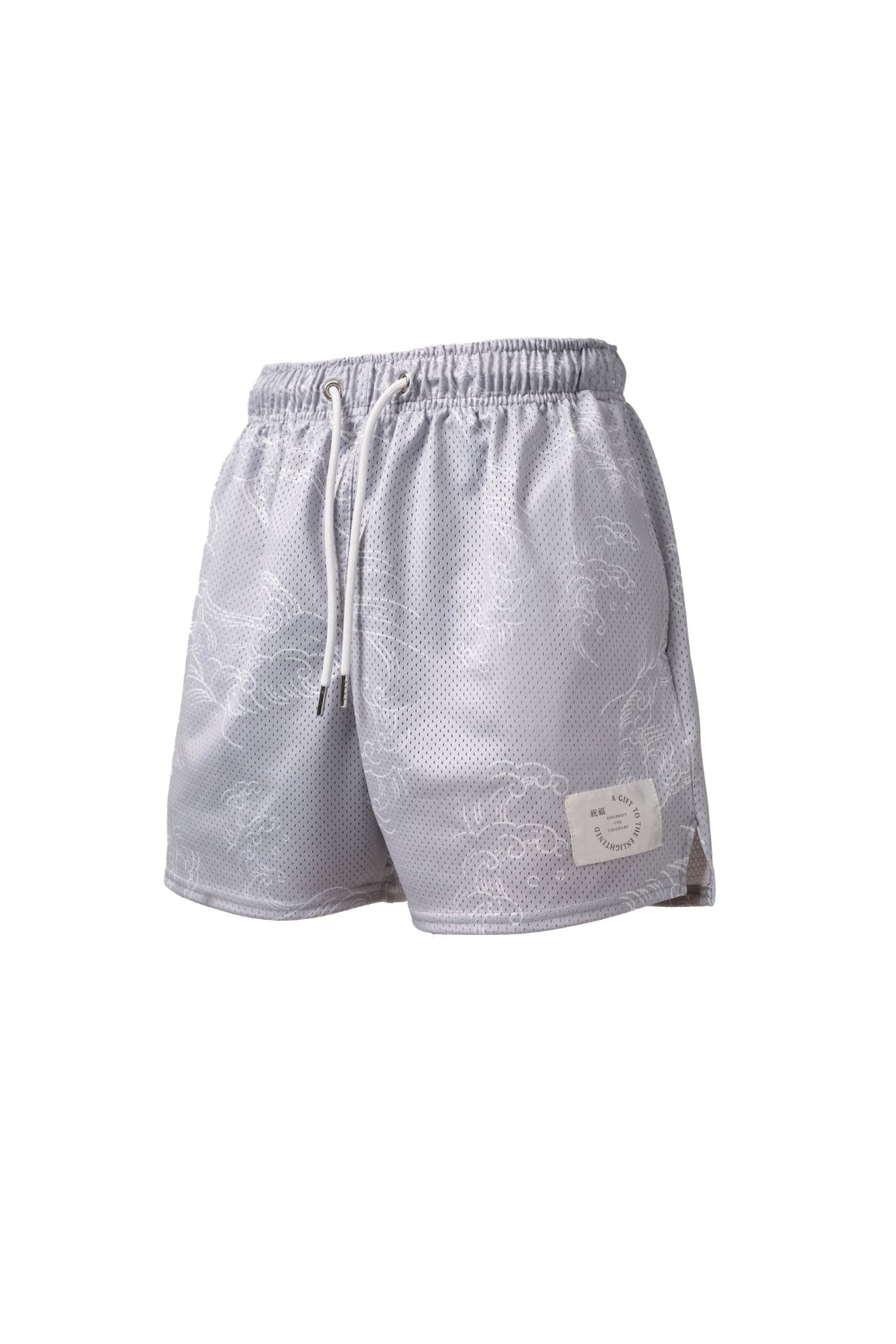 PLATINUM GRAY RYUJIN SHORTS (V2)