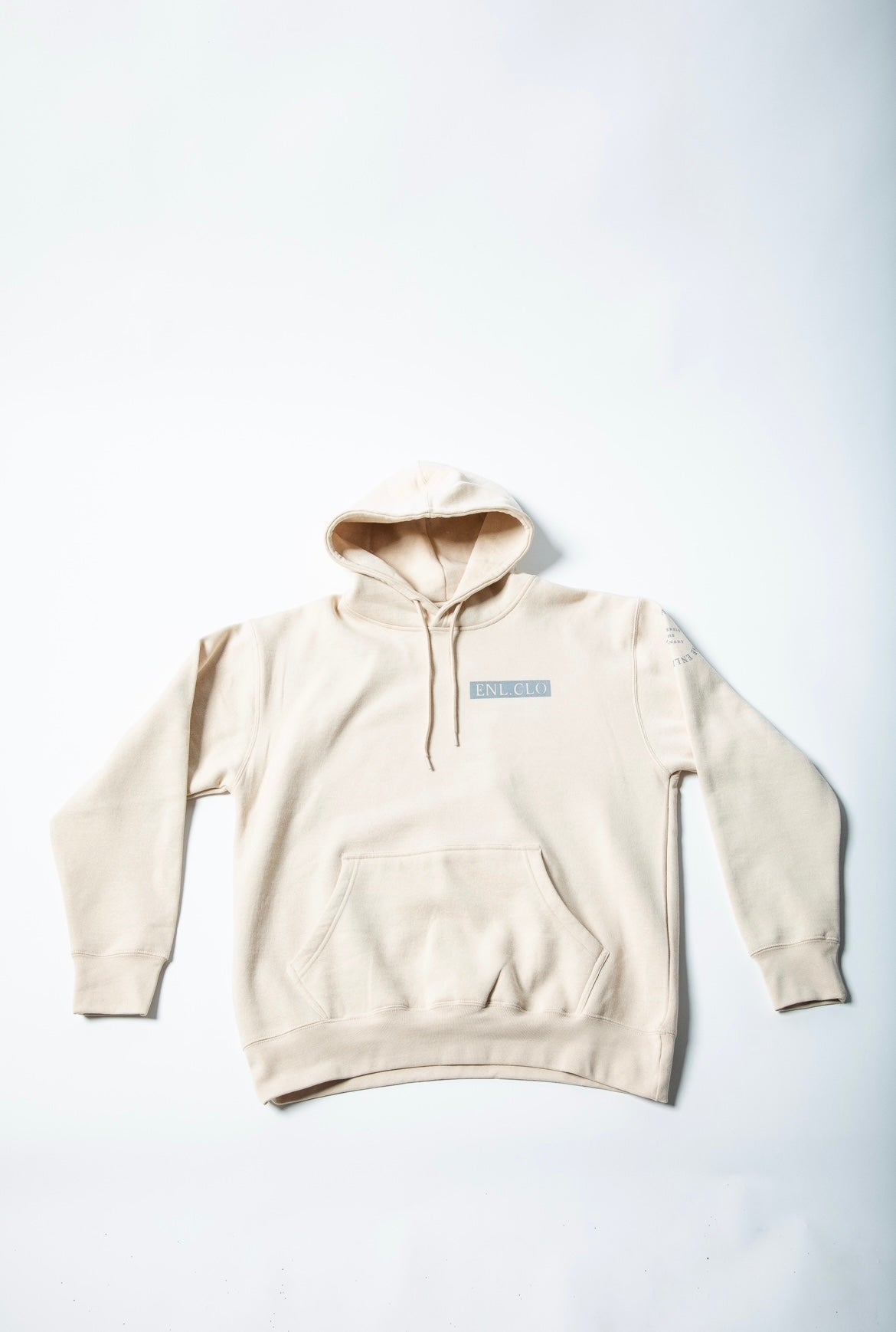 "STANDARDS" CREAM HOODIE