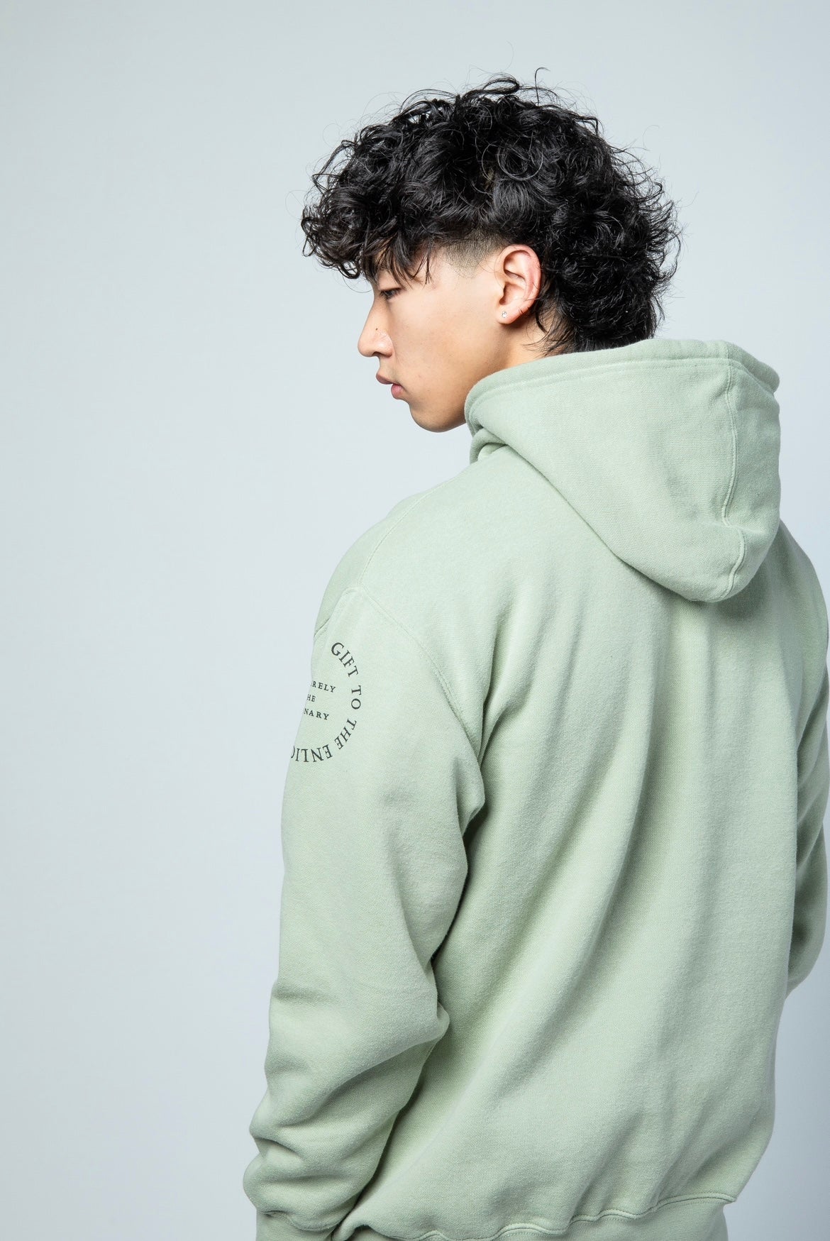 "STANDARDS" SAGE GREEN HOODIE