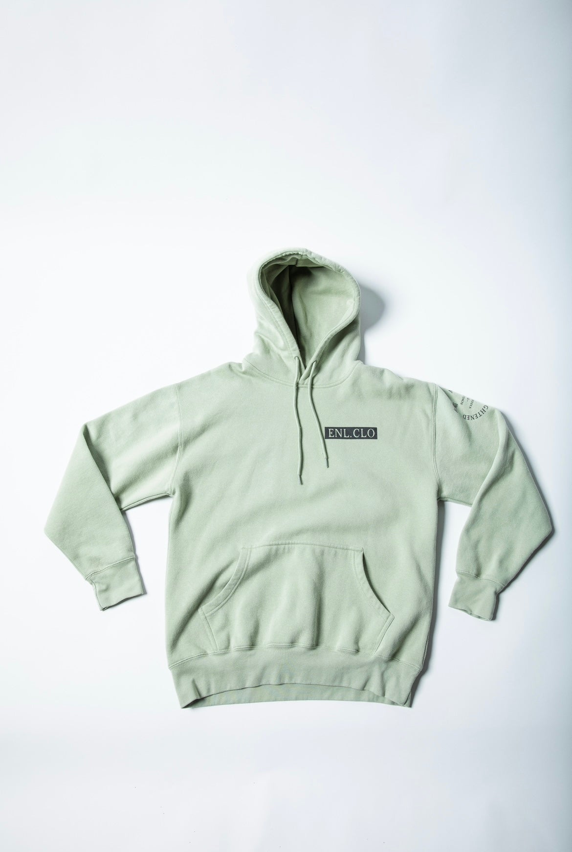 "STANDARDS" SAGE GREEN HOODIE