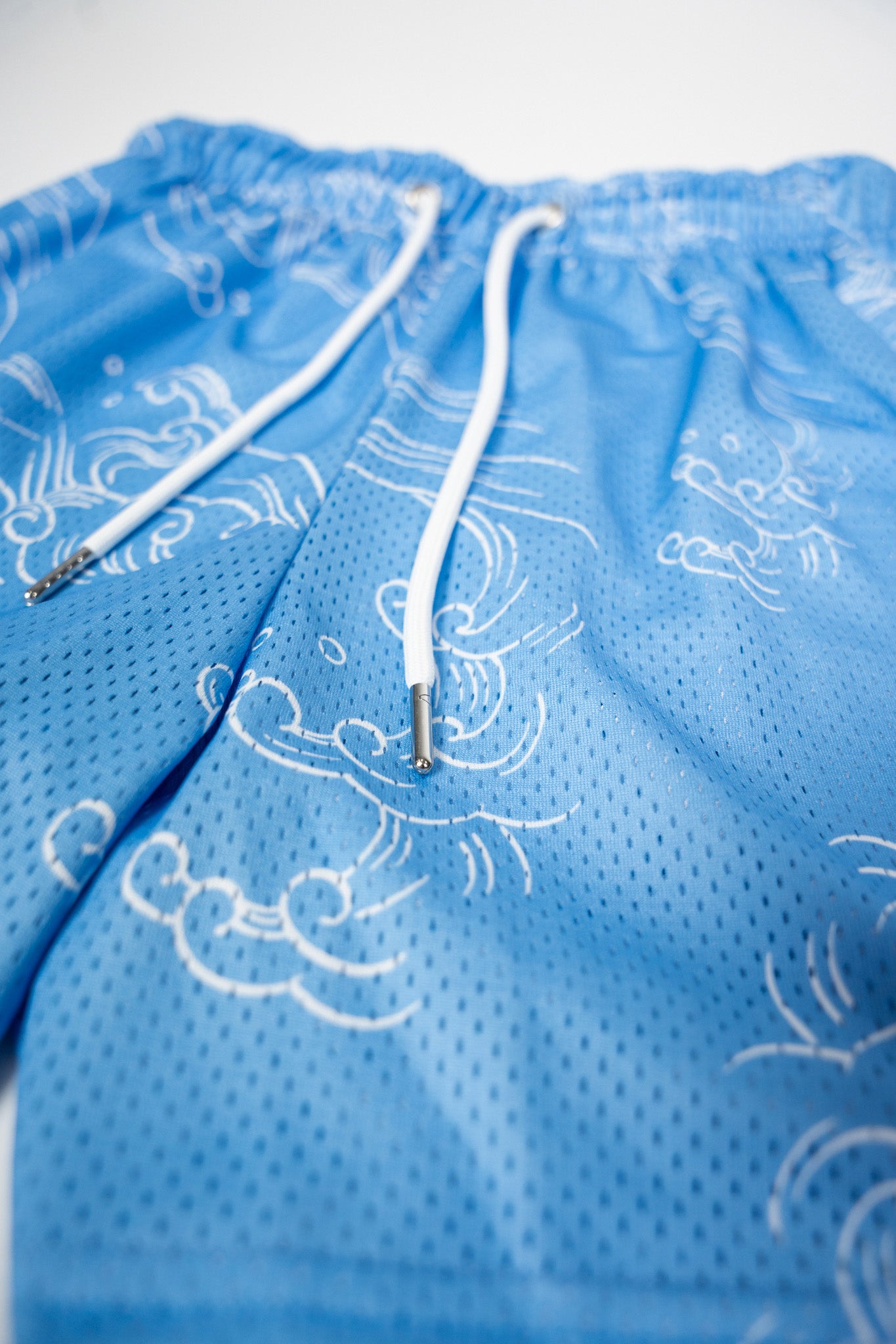 SKY BLUE RYUJIN MESH SHORTS V2